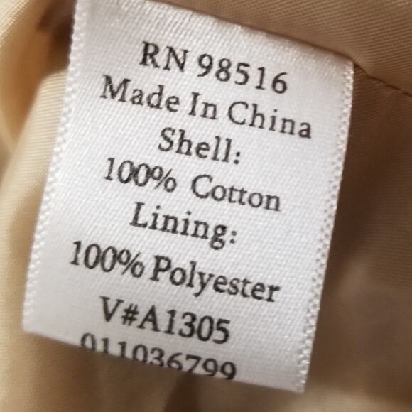 Vintage Coldwater Creek Cream and Red Blazer - Picture 9 of 11